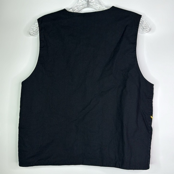 Vintage Highgate Ltd. Black Christmas Vest Size Small 90s - Picture 4 of 8